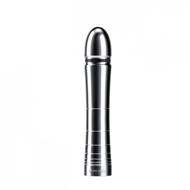 Фаллоимитатор для электростимуляции Glossy Glen Dildo - 14 см., MyStim
