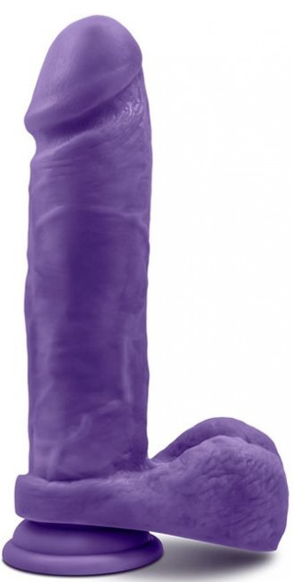 Фиолетовый фаллоимитатор Bold Massive 9 Inch Dildo - 24,1 см. Фиолетовый фаллоимитатор Bold Massive 9 Inch Dildo - 24,1 см.