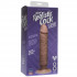 Вибратор-мулат The Realistic Cock ULTRASKYN Without Balls Vibrating 8” - 24,1 см., Doc Johnson