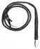 Черный витой кнут Twisted Whip