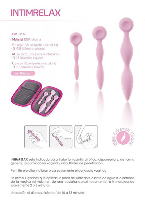 Система прогрессивной реабилитации атрофического вагинита Femintimate Intimrelax, Adrien Lastic