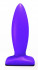 Фиолетовый анальный стимулятор Streamline Plug - 10 см., Lola toys