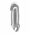 Прозрачная насадка Stretchy Thick Penis Extension No.37 , Shots Media BV