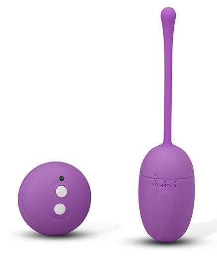 Фиолетовое виброяичко с ДУ REMOTE CONTROL EGG PURPLE, Seven Creations Фиолетовое виброяичко с ДУ REMOTE CONTROL EGG PURPLE, Seven Creations