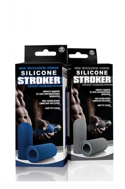 Серый мастурбатор с рёбрышками внутри SILICONE MASTURBATOR GREY, NMC Серый мастурбатор с рёбрышками внутри SILICONE MASTURBATOR GREY, NMC