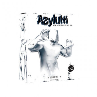 Белый кэтсьюит Asylum с маской на голову размера L/XL, Topco Sales