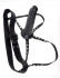 Полый страпон на регулируемых ремнях Harness with Hollow Strap-On - 20,3 см., Pipedream