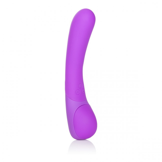 Фиолетовый вибромассажер Impress Wand - 12 см., California Exotic Novelties