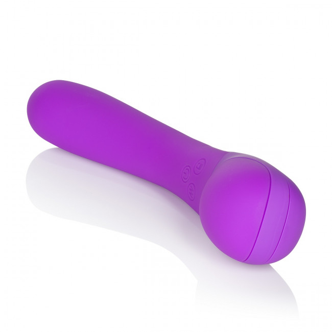 Фиолетовый вибромассажер Impress Wand - 12 см., California Exotic Novelties