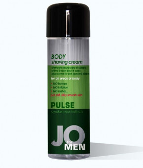Крем для бритья JO Pulse Cucumber Male Body Shaving Cream - 240 мл., System JO