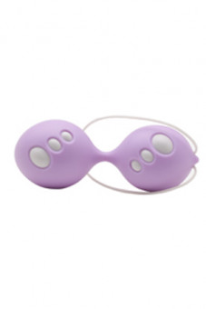 Фиолетовые вагинальные шарики Tyro II, X-TOY