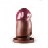 Анальная пробка для фистинга Heroes #22 Brown - 17 см., O-Products