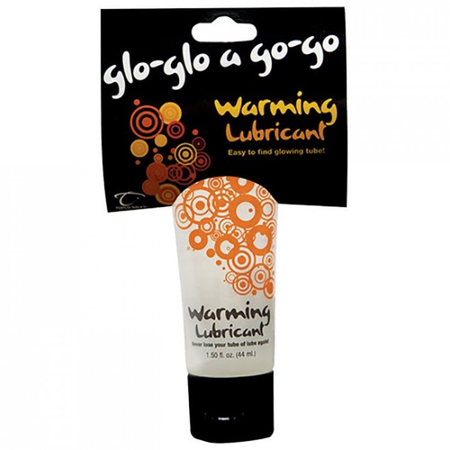 Светящийся в темноте, согревающий лубрикант Glo-Glo-a-Go-Go Warming Lubricant - 44 мл., Topco Sales Светящийся в темноте, согревающий лубрикант Glo-Glo-a-Go-Go Warming Lubricant - 44 мл., Topco Sales