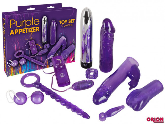 Фиолетовый вибронабор Purple Appetizer, Orion Фиолетовый вибронабор Purple Appetizer, Orion