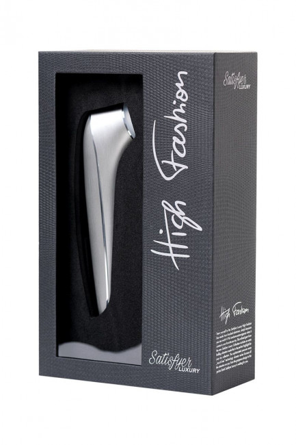 Алюминиевый клиторальный стимулятор Satisfyer Luxury High Fashion, Satisfyer