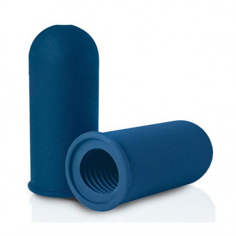 Синий мастурбатор с рёбрышками внутри SILICONE MASTURBATOR BLUE, NMC