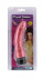 Розовый вибратор-реалистик с юбочкой PEARL SHINE 7 VIBRATOR - 17,8 см., NMC