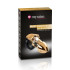 Золотистый пояс верности Pubic Enemy No1 Gold Edition для электростимуляции, MyStim