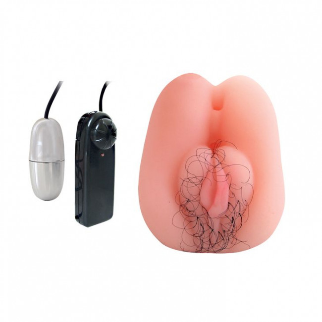 Вибровагина Erowoman телесного цвета с волосиками, Bior toys Вибровагина Erowoman телесного цвета с волосиками, Bior toys