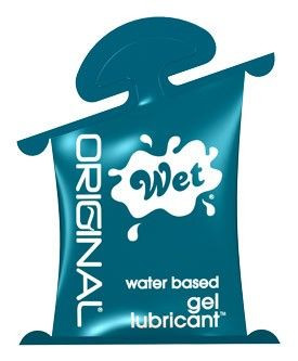 Гель-лубрикант на водной основе Wet Original - 10 мл., Wet International Inc.