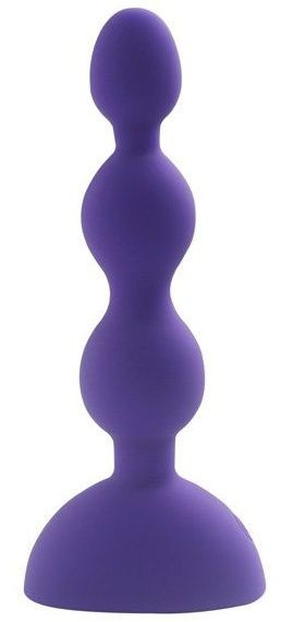 Фиолетовый анальный вибростимулятор Anal Beads S - 14,5 см. Фиолетовый анальный вибростимулятор Anal Beads S - 14,5 см.