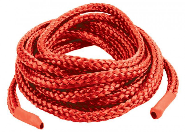 Красная веревка для фиксации Japanese Silk Love Rope - 3 м., Topco Sales