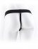 Коричневый фаллопротез с вибрацией 9" Vibrating Hollow Strap-On with Balls - 24 см., Pipedream