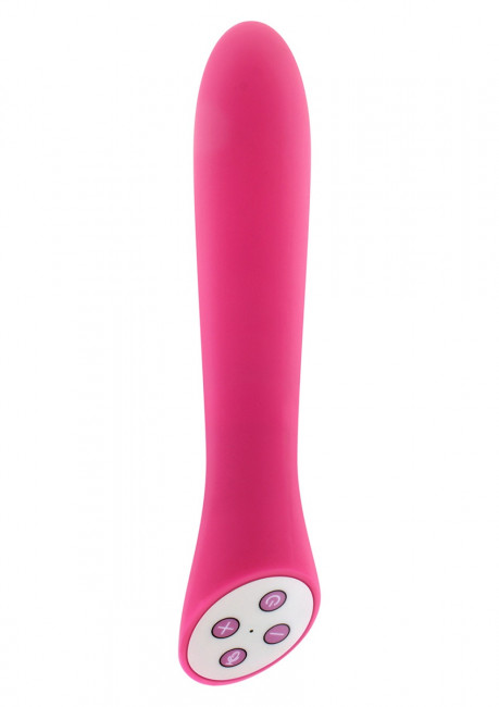 Розовый вибратор Muze Sound Sensitive Pink - 23 см., Toy Joy