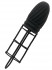 Чёрная насадка Silicone Gladiator Extension - 14 см., Pipedream