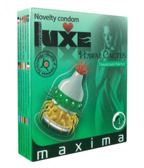 Презерватив LUXE Maxima "Гавайский Кактус" - 1 шт., Luxe