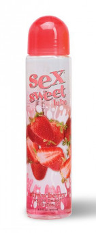 Вкусовой лубрикант с ароматом клубники Sex Sweet Lube - 197 мл., Topco Sales