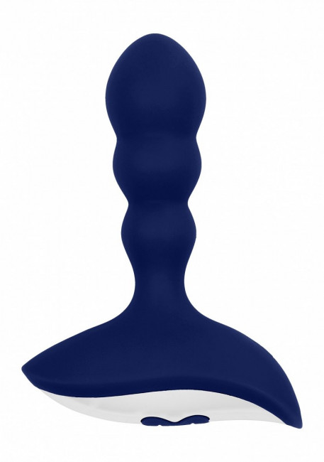 Синий анальный вибростимулятор Cain Anal Vibrator, Shots Media BV