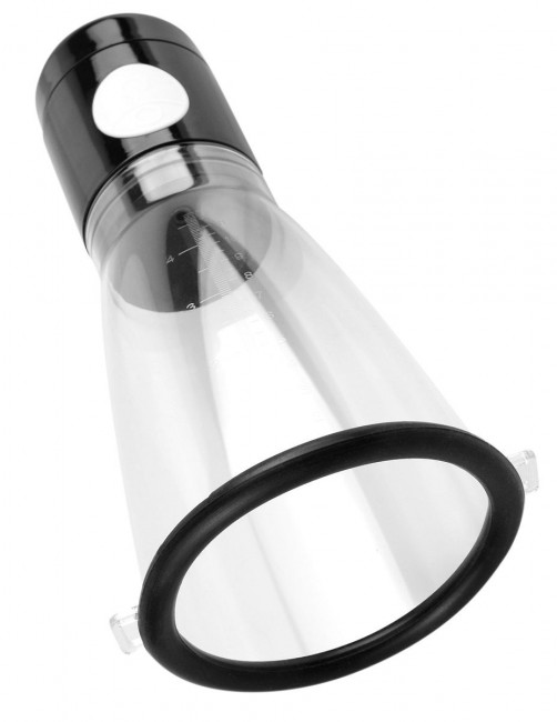 Вакуумная помпа для груди с вибрацией Auto-Vac Breast Enlarger, Pipedream