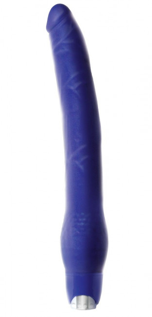Длинный синий вибратор Monster Meat Long Vibe - 30,5 см., NS Novelties Длинный синий вибратор Monster Meat Long Vibe - 30,5 см., NS Novelties