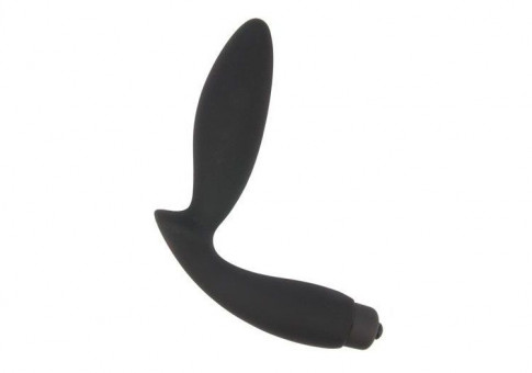 Чёрный вибростимулятор простаты Sex Expert Vibe Pleasure, Bior toys