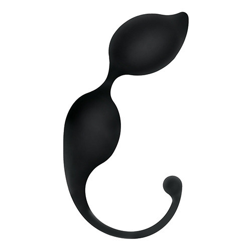Чёрные вагинальные шарики TRIGGER SILICONE BLACKY, Toyz4lovers Чёрные вагинальные шарики TRIGGER SILICONE BLACKY, Toyz4lovers