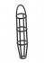 Серая насадка-клетка на пенис Cockcage with ball strap №30 , Shots Media BV Серая насадка-клетка на пенис Cockcage with ball strap №30 , Shots Media BV