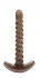 Дымчатый анальный стимулятор  Soft Twist Durable Probe - 16,5 см., Dream Toys