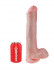 Телесный фаллоимитатор на присоске 13" Cock with Balls - 35,6 см., Pipedream Телесный фаллоимитатор на присоске 13" Cock with Balls - 35,6 см., Pipedream