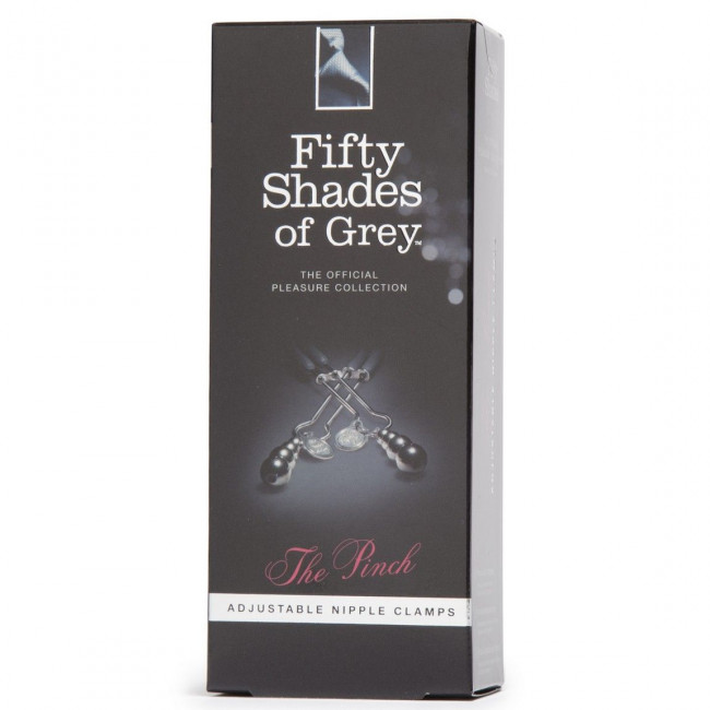 Металлические зажимы на соски Adjustable Nipple Clamps, Fifty Shades of Grey Металлические зажимы на соски Adjustable Nipple Clamps, Fifty Shades of Grey