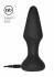 Черный анальный вибромассажер N 81 Rechargeable Remote Controlled Butt Plug - 14 см. Черный анальный вибромассажер N 81 Rechargeable Remote Controlled Butt Plug - 14 см.