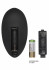 Черный анальный вибромассажер N 81 Rechargeable Remote Controlled Butt Plug - 14 см. Черный анальный вибромассажер N 81 Rechargeable Remote Controlled Butt Plug - 14 см.