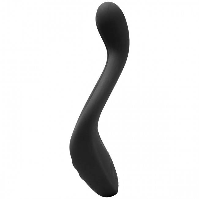 Чёрный вибромассажер для пар TRYST Multi Erogenous Zone Massager, Doc Johnson