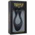 Чёрный вибромассажер для пар TRYST Multi Erogenous Zone Massager, Doc Johnson