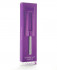 Фиолетовая шлёпалка Leather Gap Paddle - 35 см., Shots Media BV