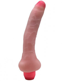 Гнущийся вибратор-реалистик - 18,8 см., Eroticon