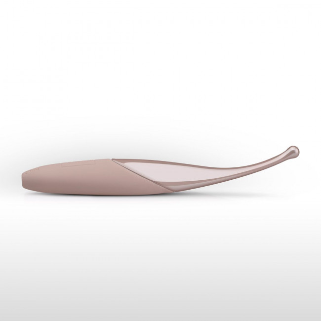 Розовый точечный вибромассажер Senzi Vibrator - 14,7 см. Розовый точечный вибромассажер Senzi Vibrator - 14,7 см.