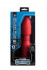 Красная анальная пробка с вибрацией MENZSTUFF VIBRATING BUTT PLUG 8.5INCH - 21,5 см., Dream Toys