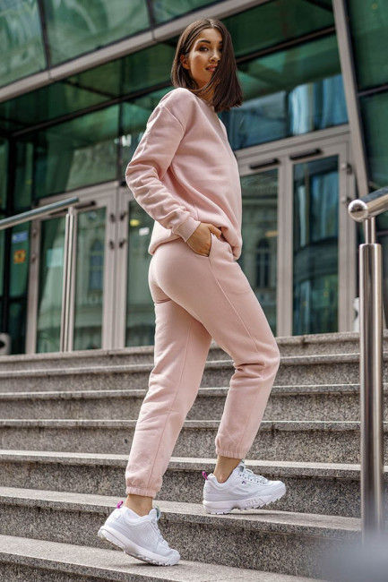 Свитшот oversize с фирменным логотипом спереди