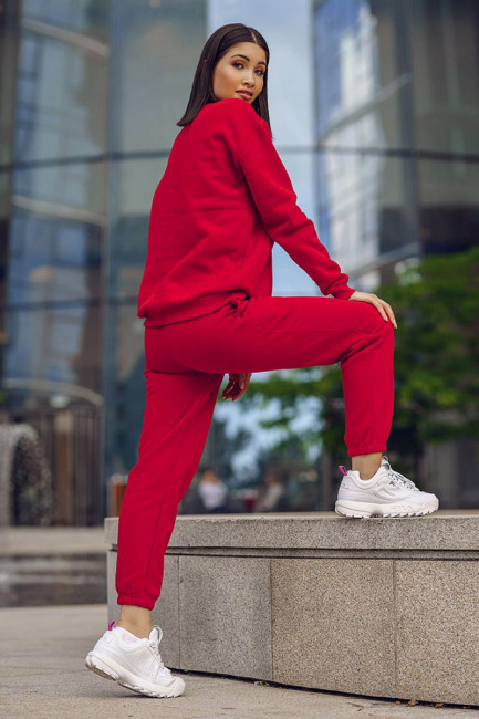 Свитшот oversize с фирменным логотипом спереди